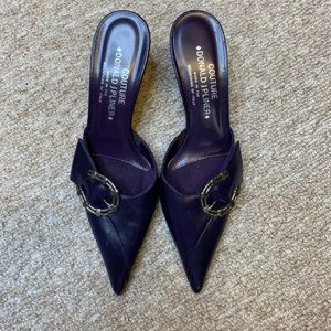 Donald J. Pliner Purple slip-on Kitten Heels